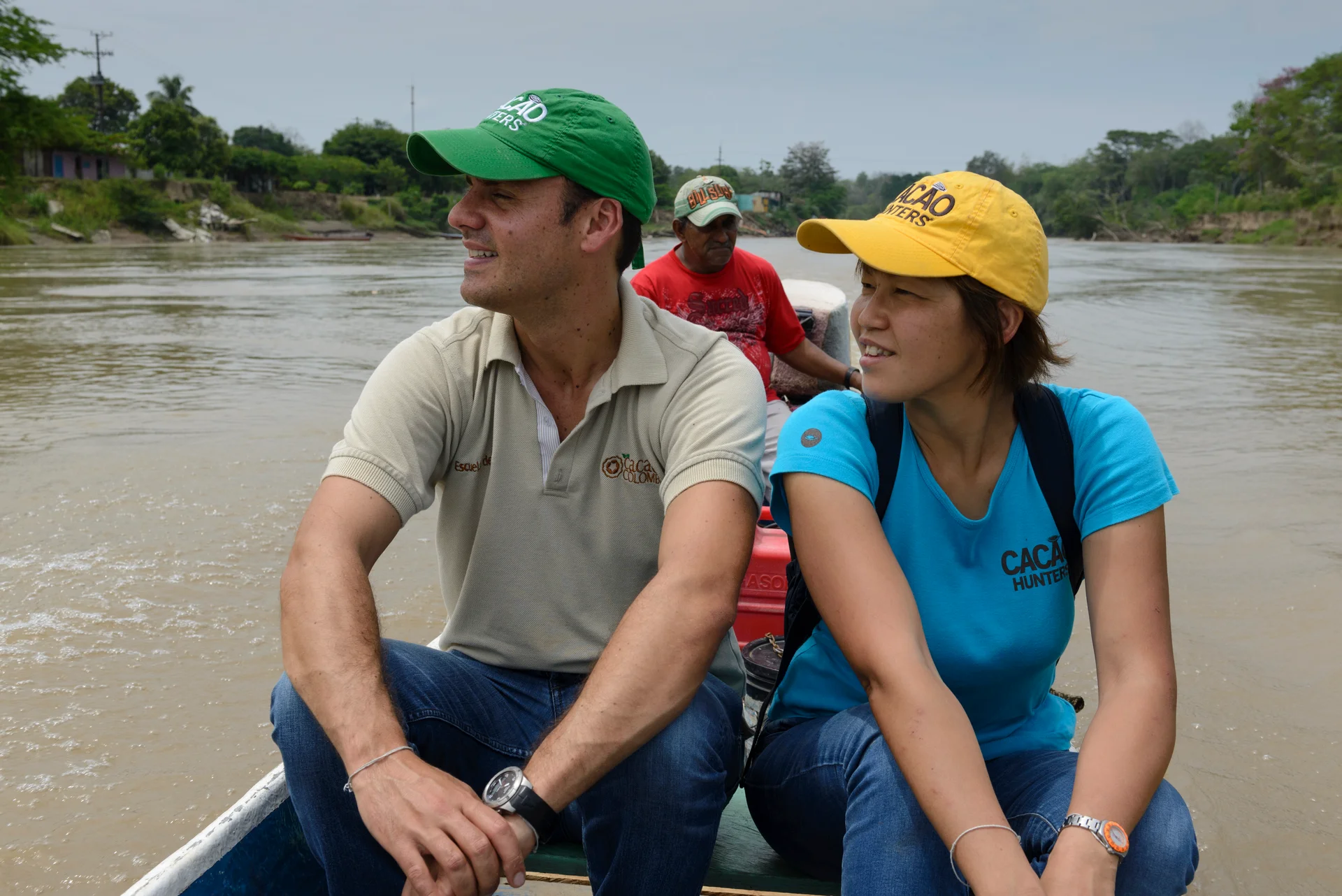 Carlos Ignacio y Mayumi Ogata — los fundadores de Cacao Hunters