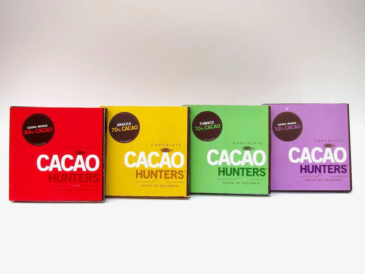 Las primeras barras de chocolate de Cacao Hunters